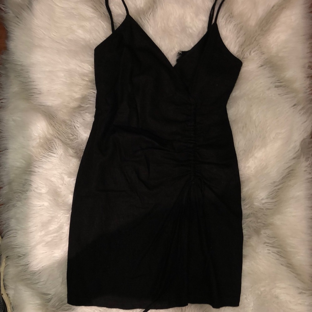 Black since waiste dress